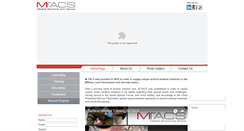 Desktop Screenshot of m-tacs.com